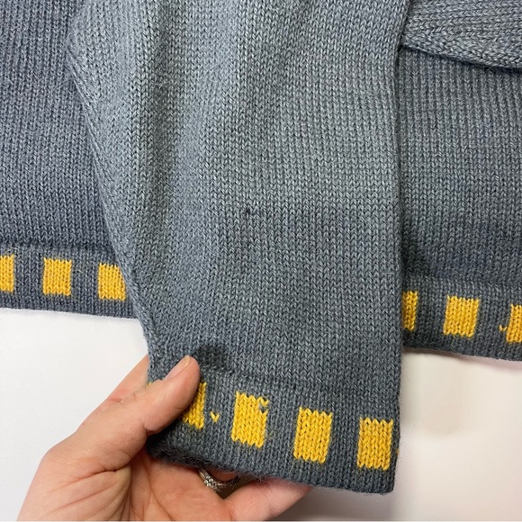 Alpaka Fashions 100% Alpaca Wool Cat Geometric Crewneck Sweater One Size Peru - Picture 11 of 12